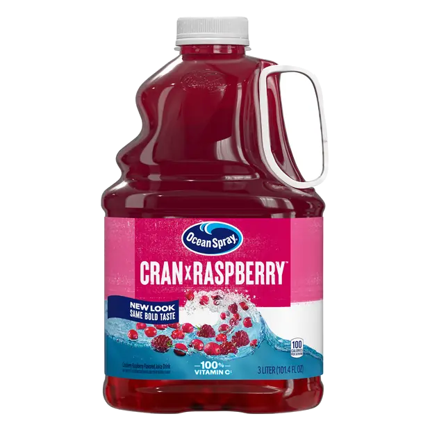 Cran-Raspberry Juice Drink with EZ Pour Handle