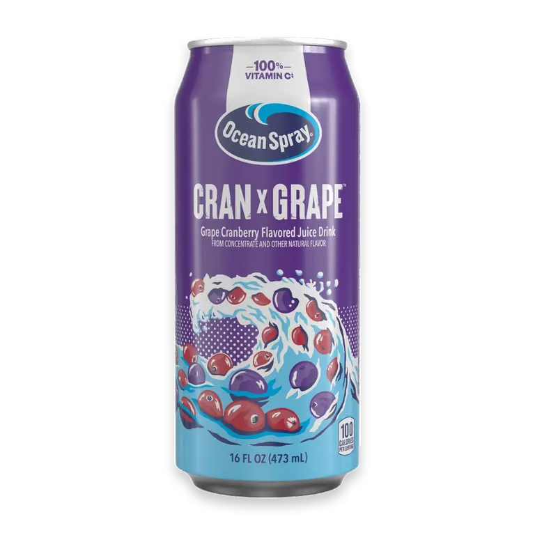 Cran x Grape Grape Cranberry Juice Drink Can