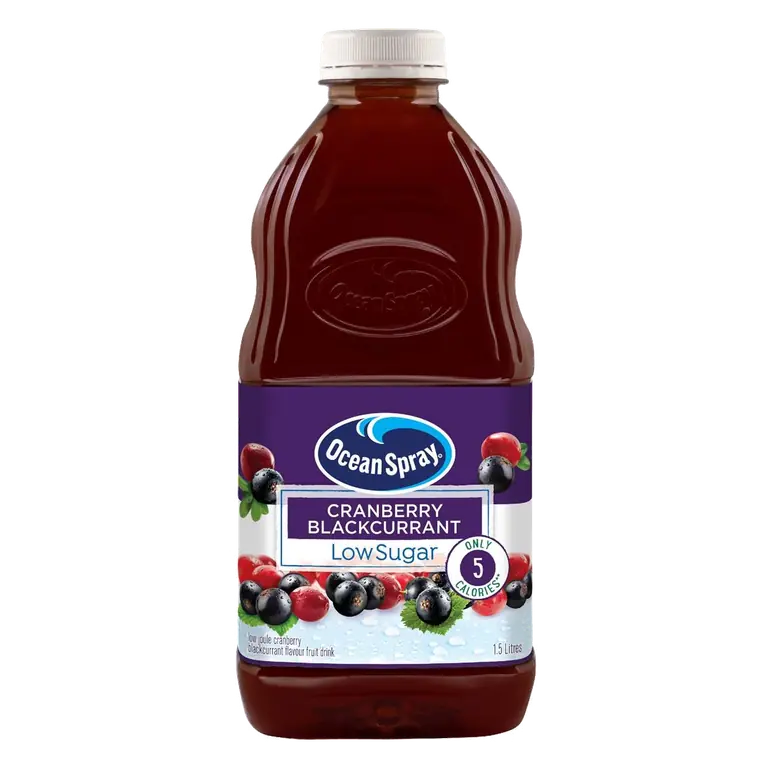 Cranberry Blackcurrant Low Sugar Juice