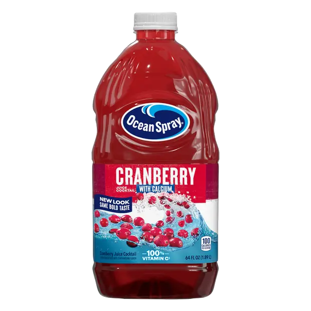Cranberry Juice Cocktail with Calcium