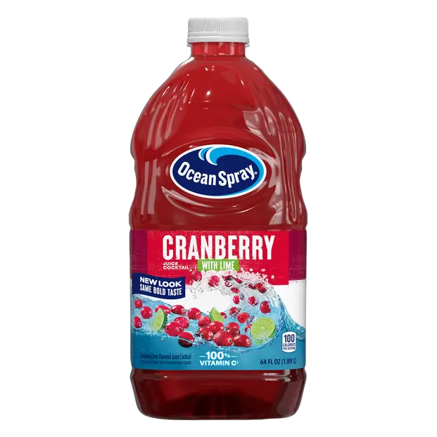 Cranberry Juice Drink with Lime