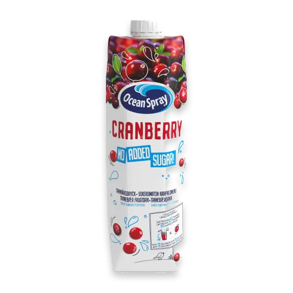 Cranberry No Sugar Added Tranbärsdryck