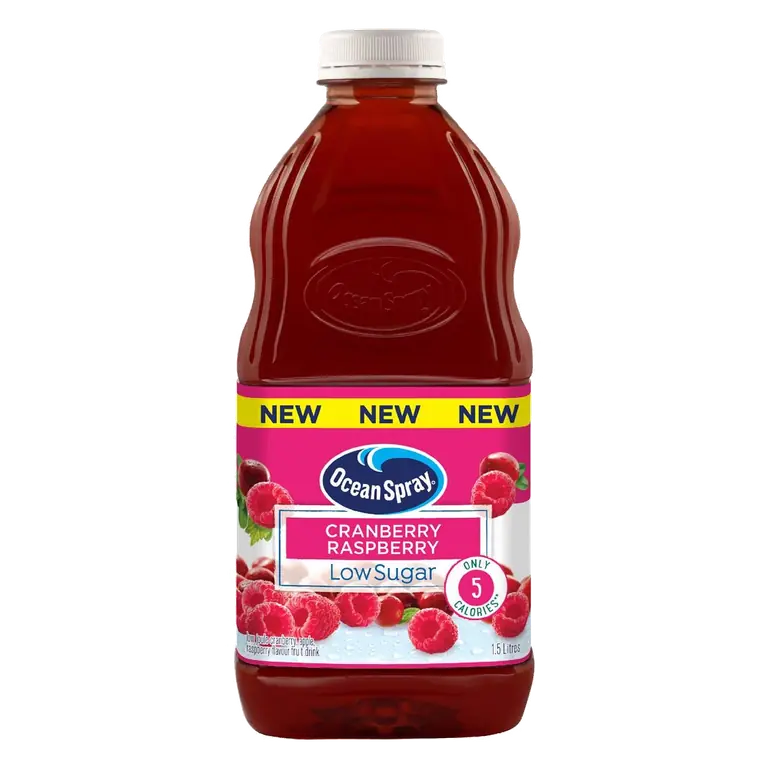 Cranberry Raspberry Low Sugar Juice