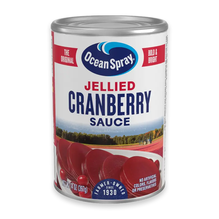 Jellied Cranberry Sauce Canned Side Dish