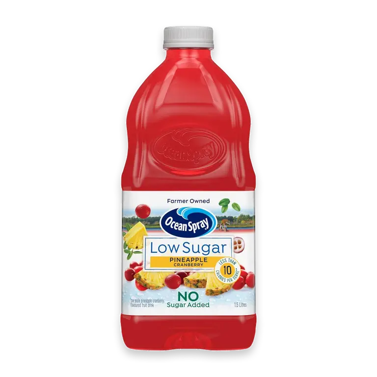 Low Sugar Pineapple Cranberry Juice