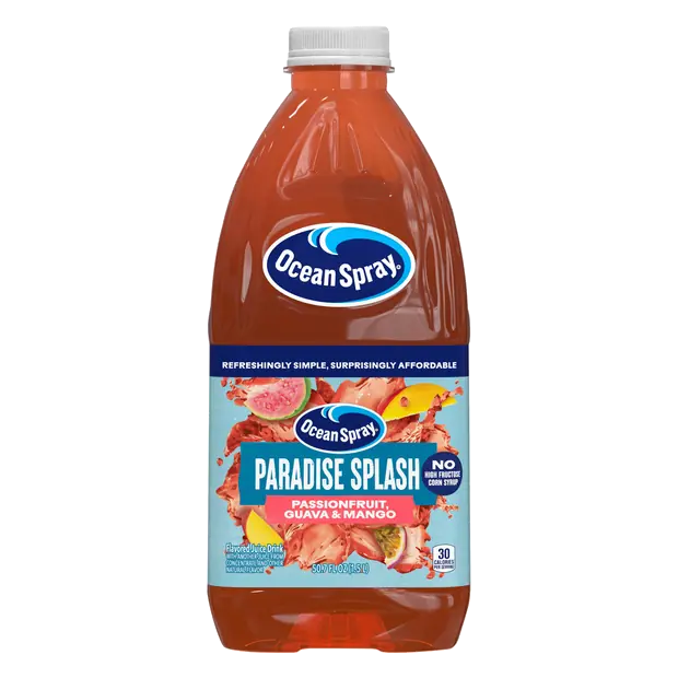 Paradise Splash Passionfruit Guava & Mango Juice Drink
