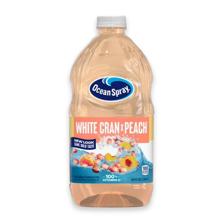 White Cran-Peach Juice Drink
