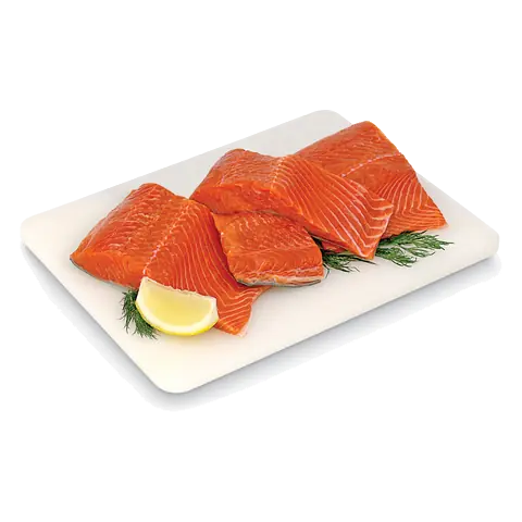 Wild Sockeye Salmon Fillets Previously Frozen