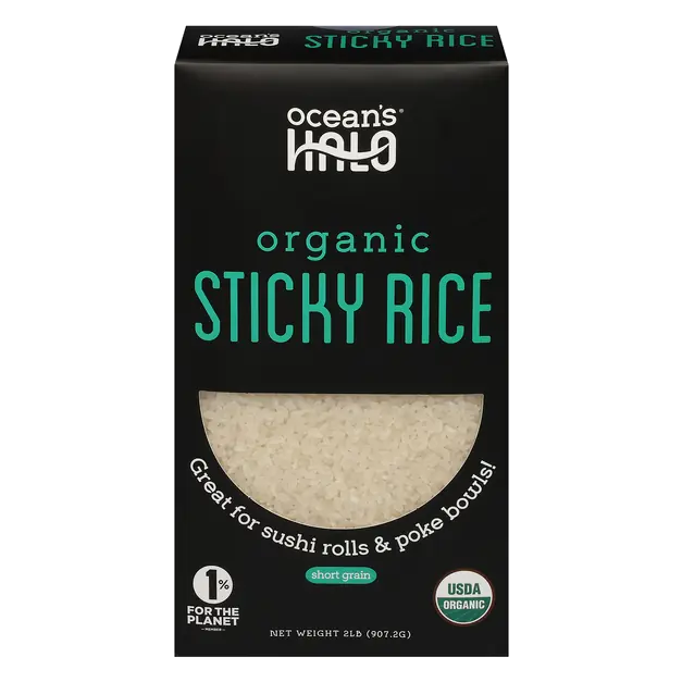 Organic Short Grain White Sticky Rice