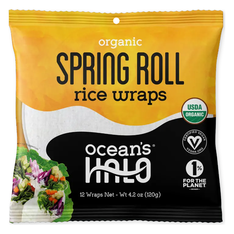 Organic Spring Roll Rice Wraps