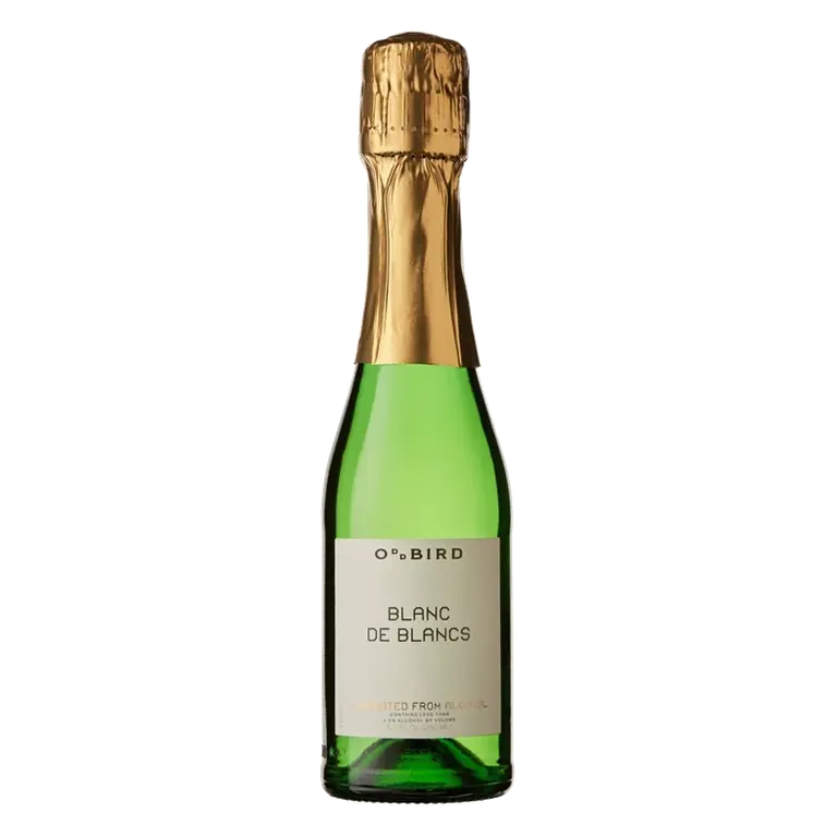 Oddbird Blanc de Blancs Non-Alcoholic Sparkling White Wine, 200ml Bottle