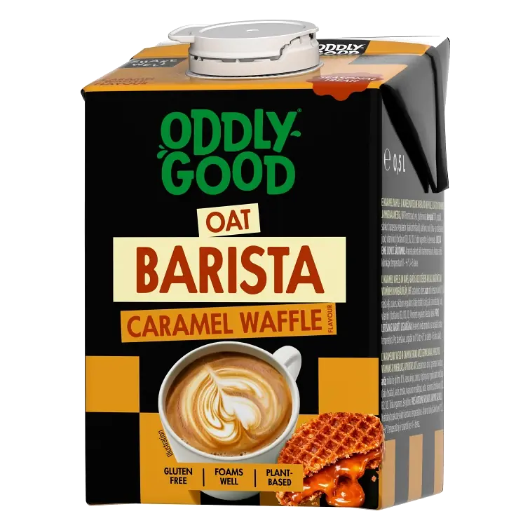 Havredryck Caramel Waffle Barista 500ml