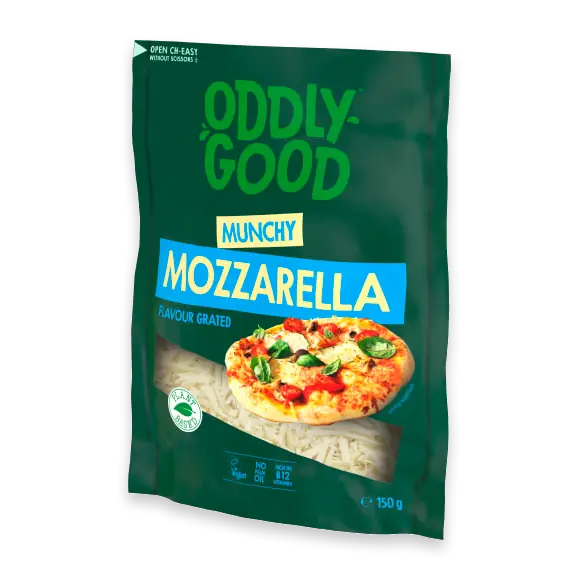 Mozzarella Munchy Grated Vegansk