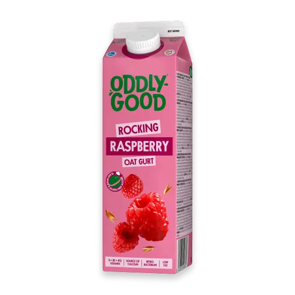 Raspberry Havregurt Glutenfri