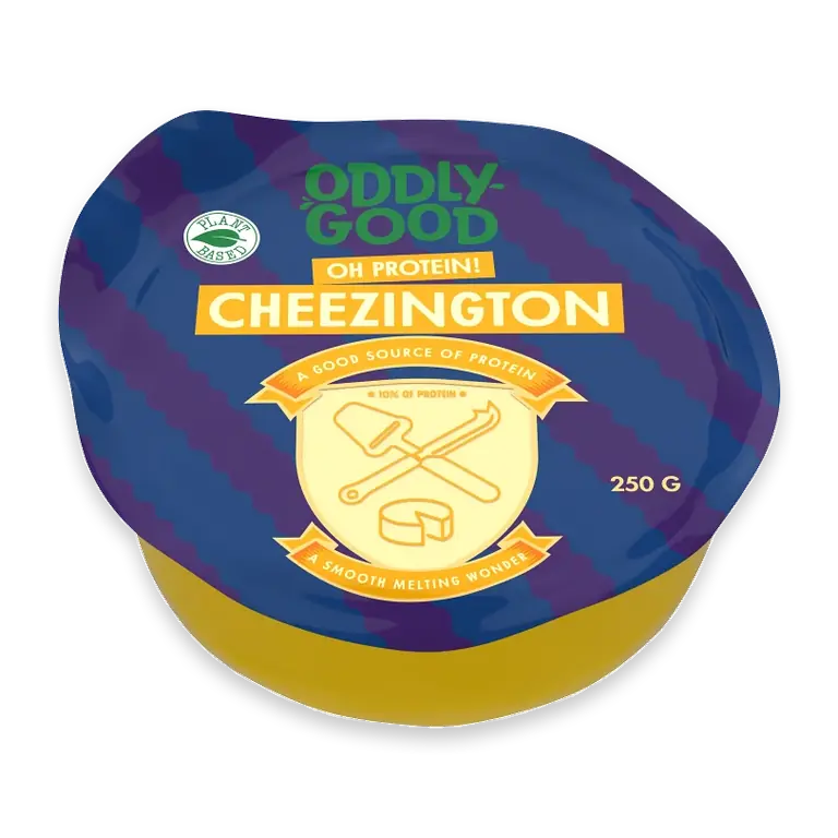 Vegopålägg Cheezington Block 250g