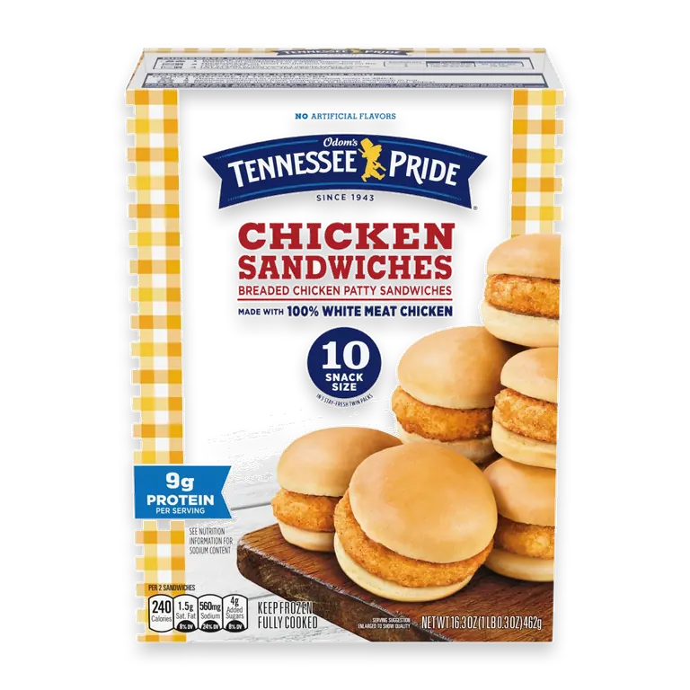 Frozen Breakfast Chicken Sandwiches