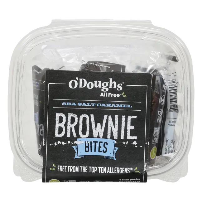 All Free Brownie Bites Sea Salt Caramel - 5 ct