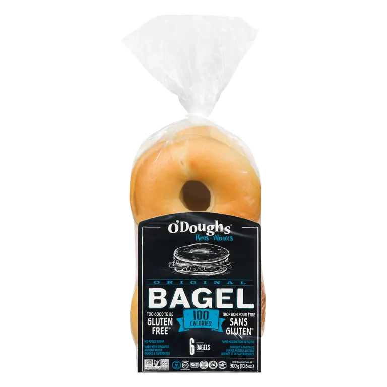 Gluten-Free Bagel Original 300 g (frozen)