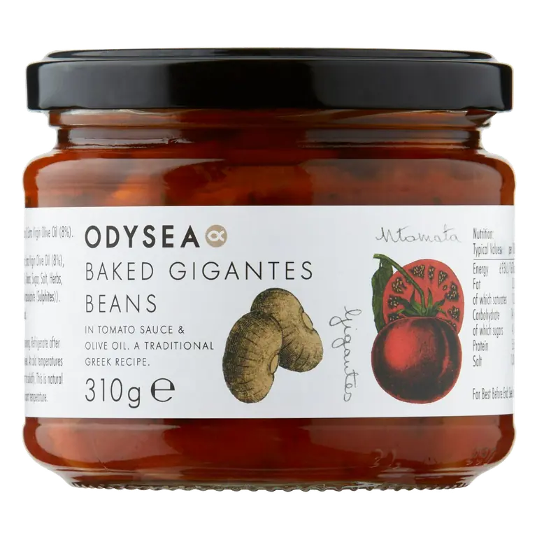 Baked Gigantes Beans in Tomato Sauce & Olive Oil 310g