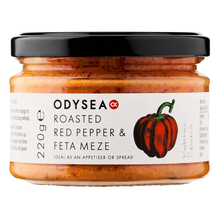 Roasted Red Pepper & Feta Meze 220g
