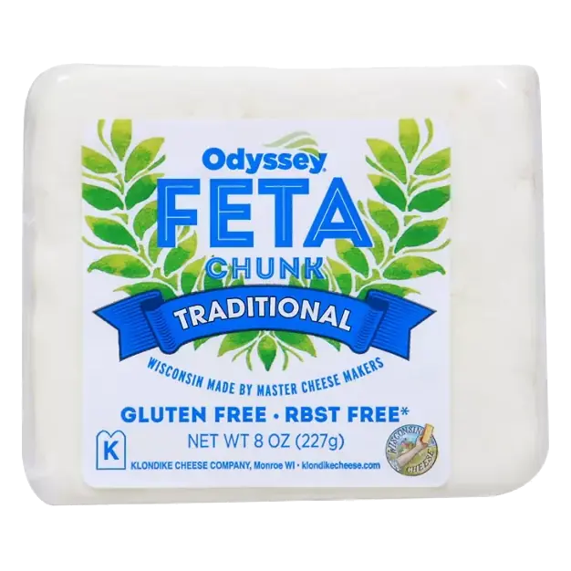Cheese, Feta, Traditional, Chunk