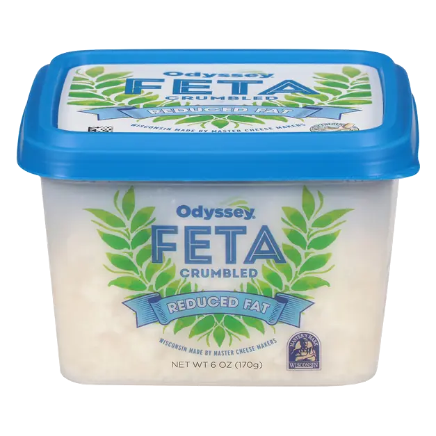 Reduced Fat Feta Cheese Crumbled