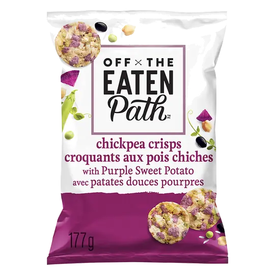 Chickpea Crisps Purple Sweet Potato 177 g