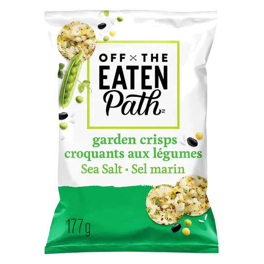 Garden Crisps Sea Salt Rice & Pea Snacks 177 g