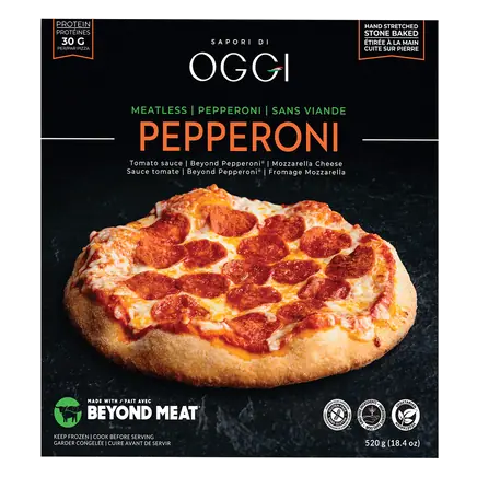 Gluten-Free Plant Based Frozen Pizza Beyond Pepperoni 2 x 390 g