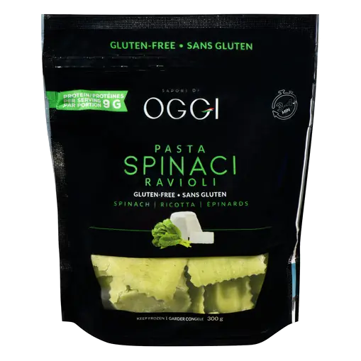 Gluten-Free Frozen Pasta Spinach Ravioli 300 g