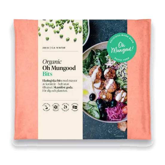 Mung Bean Bits Organic Fryst