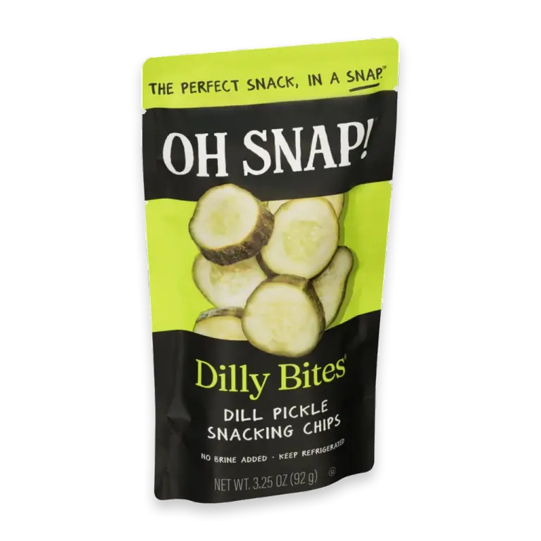 Oh Snap! Dilly Bites Fresh Dill Pickle Snack Pack