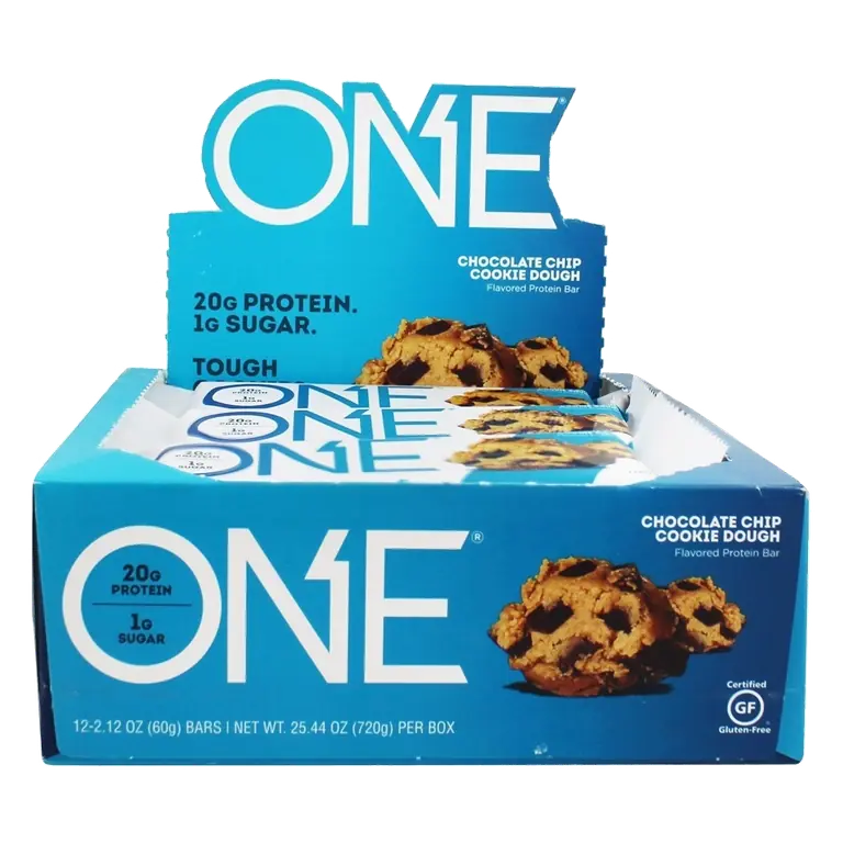Protein Bar Chocolate Chip Cookie Dough 12 x 60 g