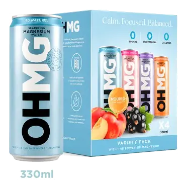 Variety Pack Sparkling Magnesium Water