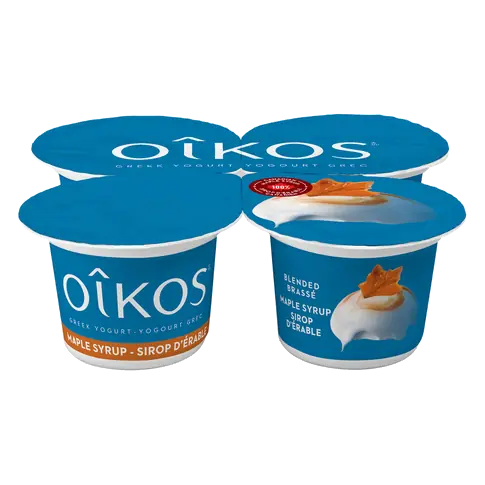 2% Greek Yogurt Maple Syrup Flavour 4 Count