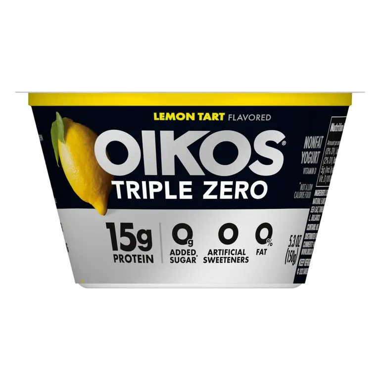 Lemon Tart Flavored Blended Greek Nonfat Yogurt