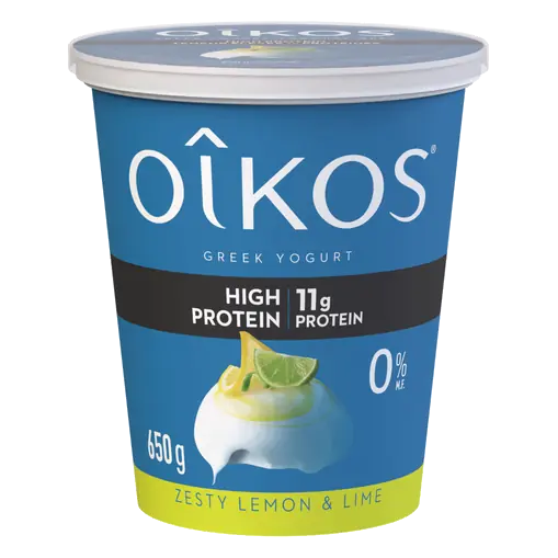 0% Greek Yogurt Blended High Protein Zesty Lemon & Lime 650 g