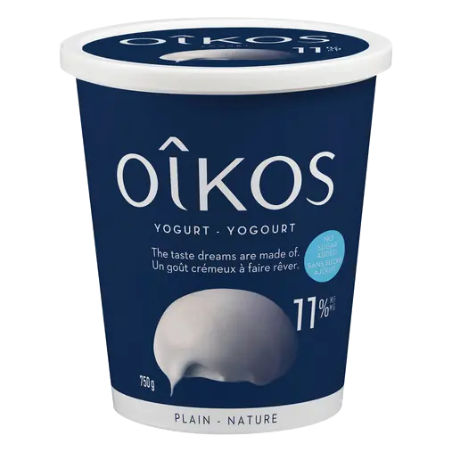 11% Greek Yogurt Extra Creamy Plain 750 g