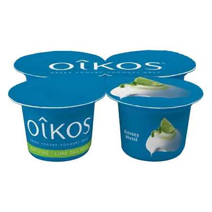 2% Greek Yogurt Blended Key Lime Flavour 4 x 100 g