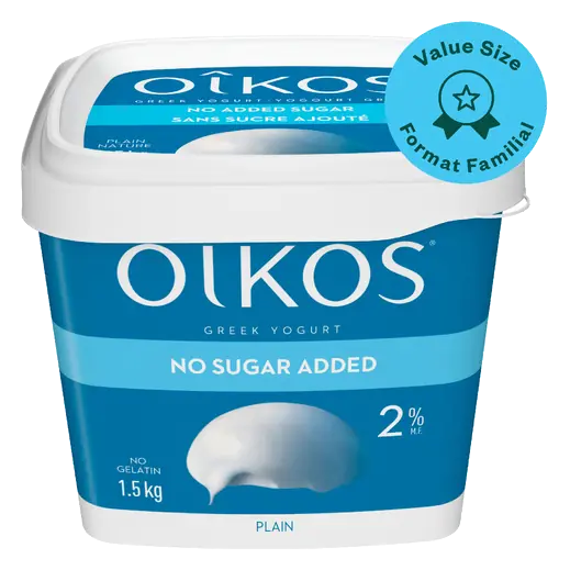 2% Greek Yogurt Plain 1.5 kg