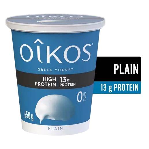 Fat-Free 0% Greek Yogurt High Protein Plain 650 g