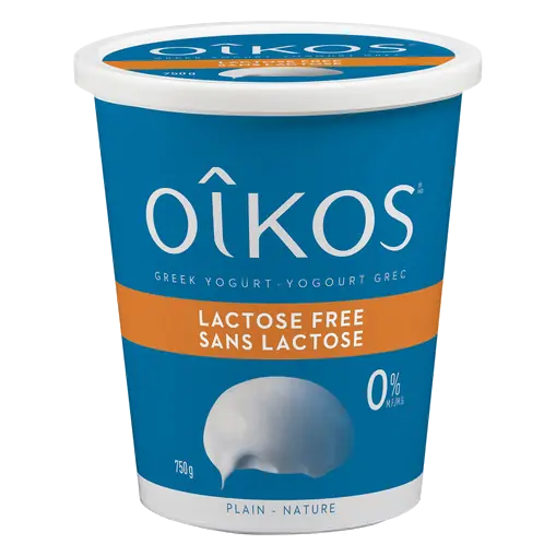 Lactose-Free 0% Greek Yogurt Plain 750 g