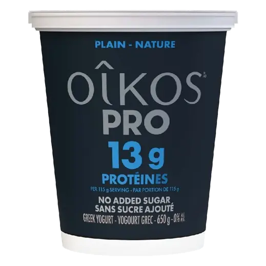 PRO High Protein Greek Yogurt Plain 650 g