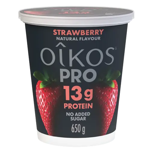PRO High Protein Greek Yogurt Strawberry 650 g