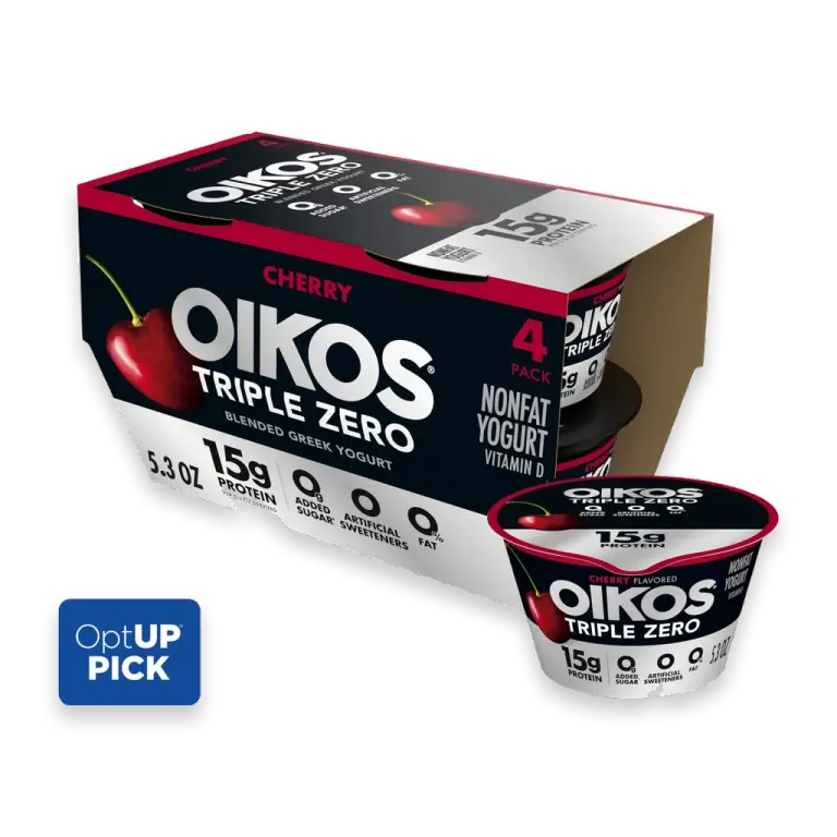 Triple Zero Cherry High Protein Nonfat Greek Yogurt Cups