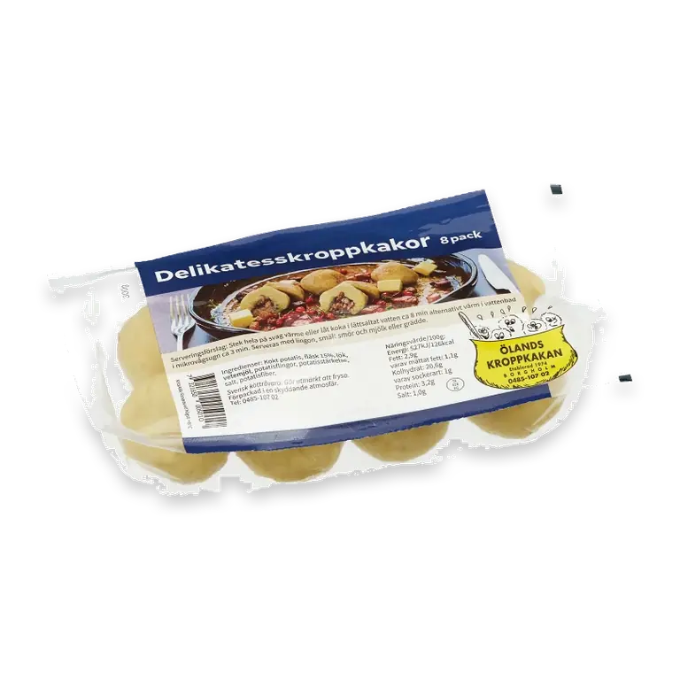 Kroppkakor Delikatess 8-p 300g Ölandskroppkakan
