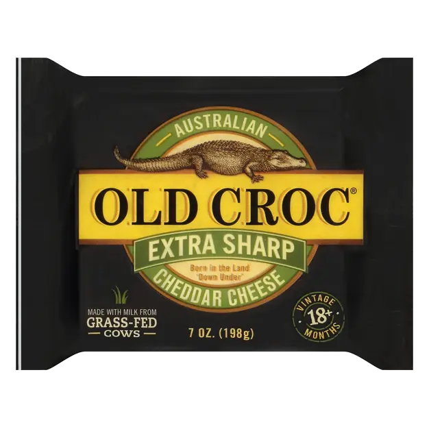 Aged Australian Extra Sharp Cheddar Cheese Block