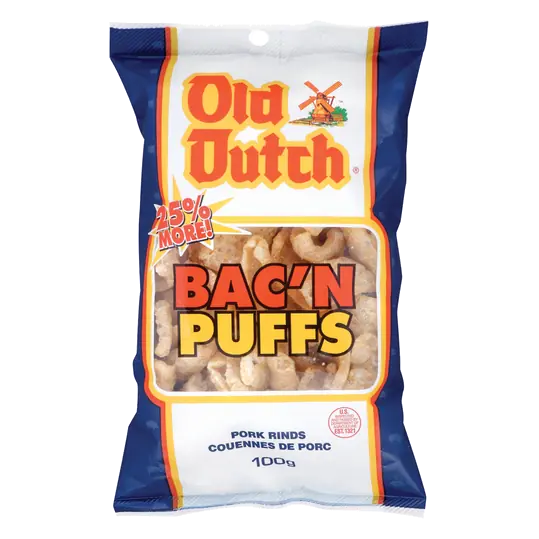 Bac'N Puffs Pork Rinds 100 g