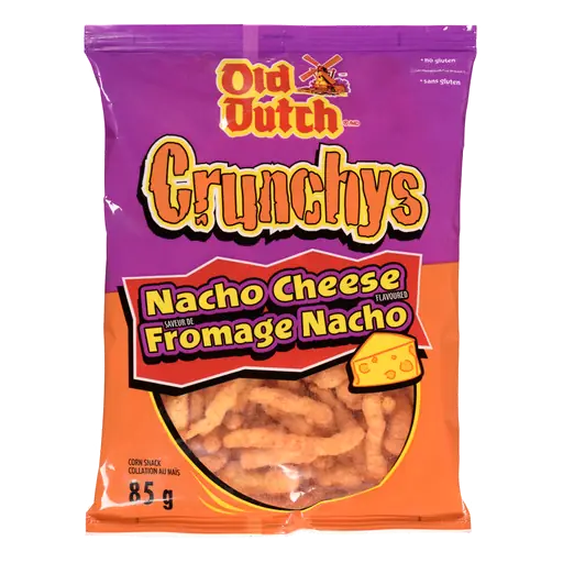 Crunchys Corn Snack Nacho Cheese 85 g