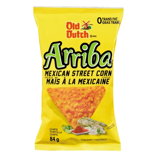 Old Dutch Foods Tortilla Chips Mexican Street Corn 84 g